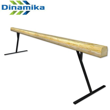 Бревно гимнастическое 5 м (на высоких опорах металл)