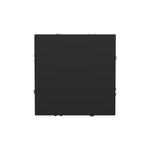 Выключатель встраиваемый VOLTUM S70 одноклавишный 10А, (графит)