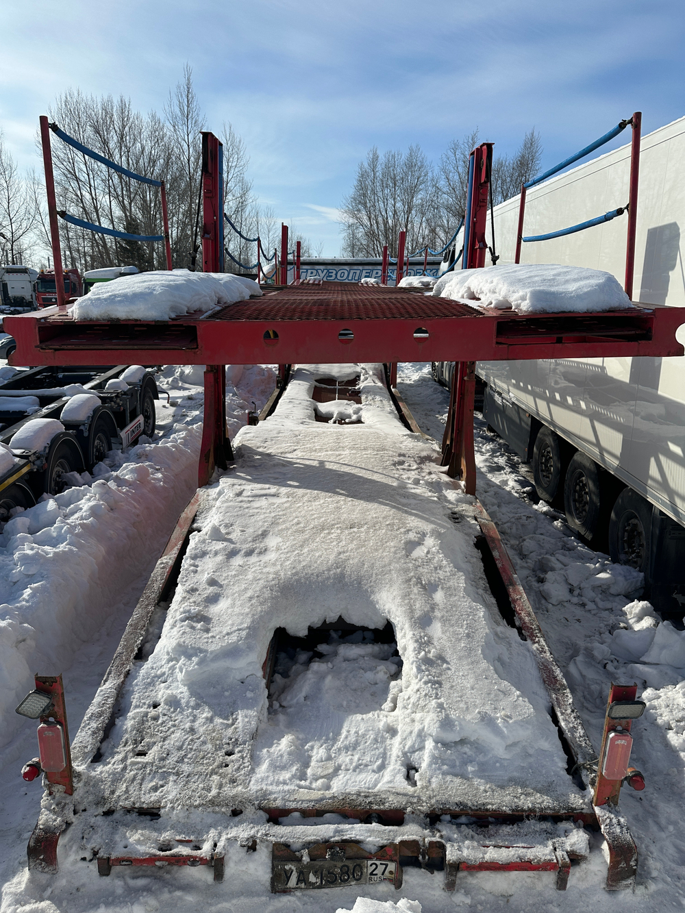 LUXUDA LZC* Полуприцеп автовоз LZC9405BG