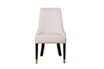 Стул Garda Decor Элегантный(Elegante) велюр светло-бежевый Colt002 56*65*101 см