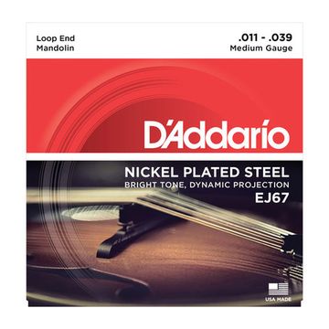 Струны для мандолины D'ADDARIO EJ67