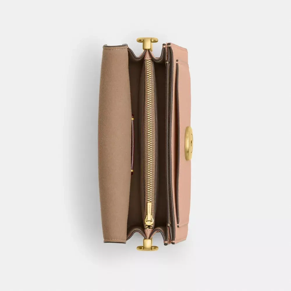 COACH СУМКА ЧЕРЕЗ ПЛЕЧО TABBY 20, КРЕМОВЫЙ