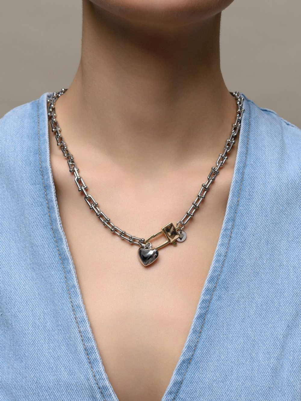 Колье "Amore New" Silver