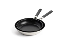 KitchenAid Набор из 2 стальных сковородок Classic 24 см+28 см