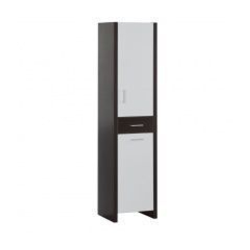 Шкаф-пенал для ванной Aquanet Тиана 45 венге