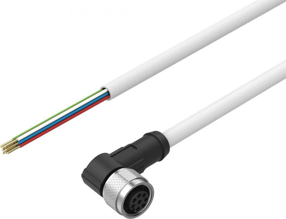 NEBC-M12W8-E-5-N-B-LE8 Соединительный кабель