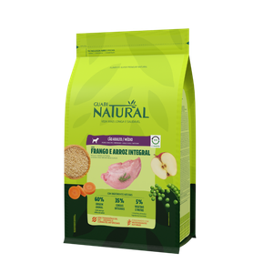 Guabi Natural Dog Adult cухой корм для взрослых собак средних пород цыпленок и коричневый рис