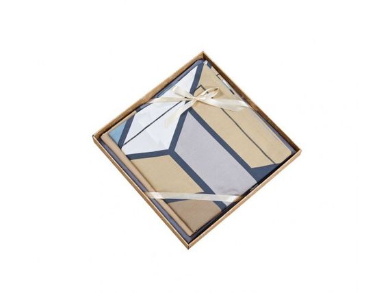 Простынь с наволочками в сатине 1770 ASABELLA Италия.