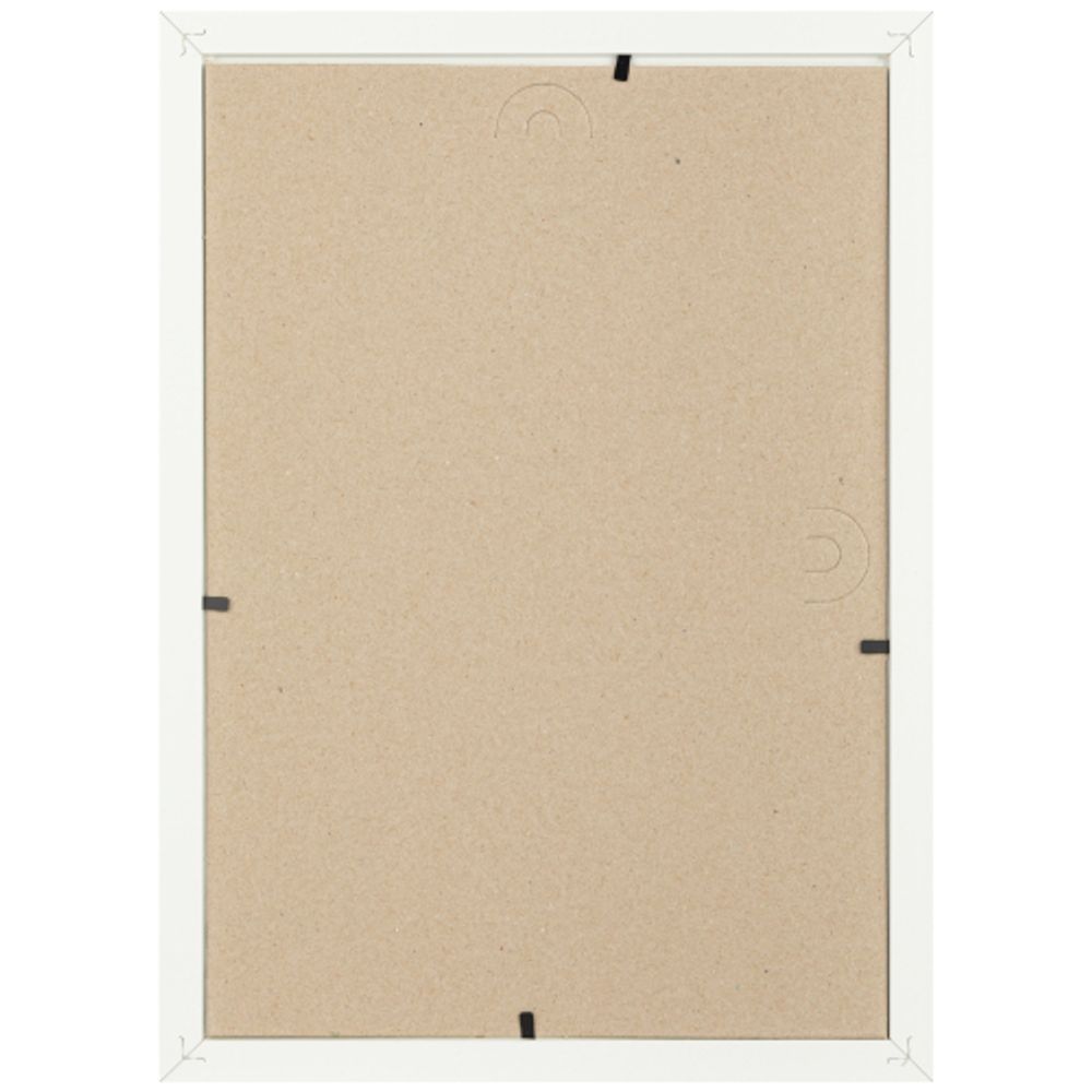 Фоторамка Image Art С22 МДФ универсальная 21х30 цвет белый вставка прозрачный пластик | Image Art