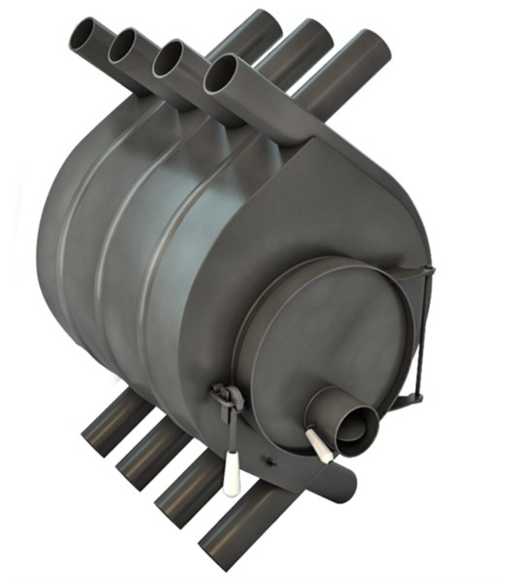 Печь длительного горения Клондайк НВ-400 - Булерьян Тип02