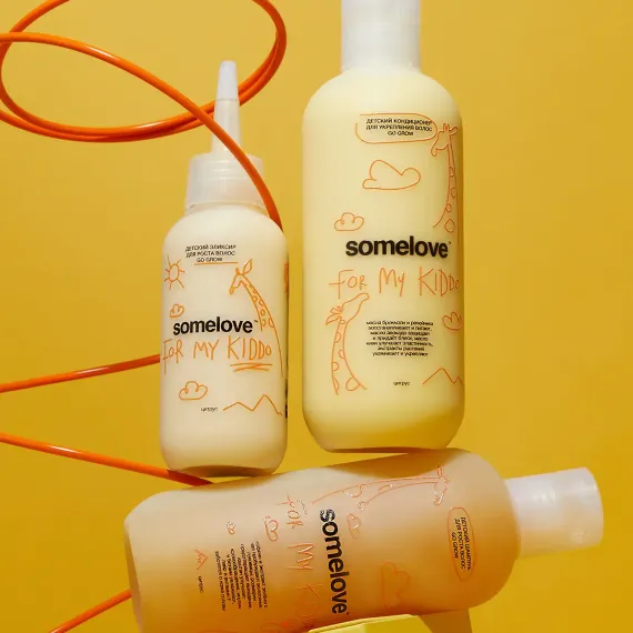 Детский кондиционер для укрепления волос Somelove с ароматом цитрусовых 250мл