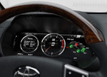 Электронная панель приборов Toyoya Land Cruiser Prado 150 2017-2022 - Carmedia NH-LCD-T04 с сенсорным LCD / ЖК 12.3" экраном QLED