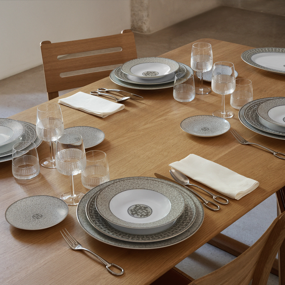 Блюдо квадратное Mosaique Au 24 Platine (19 x 19 см)