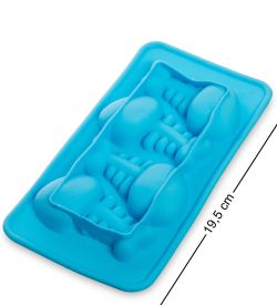 DN-12 Форма для льда «Скелет рыбки»