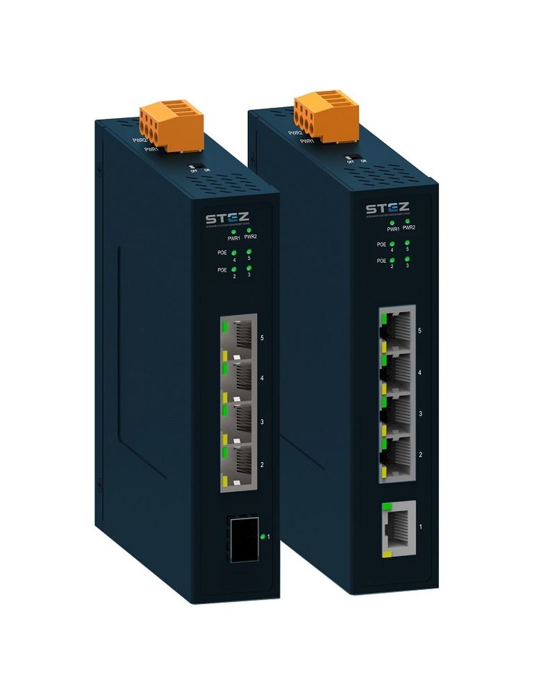 STEZ1104G-1G-POE, Промышленный коммутатор