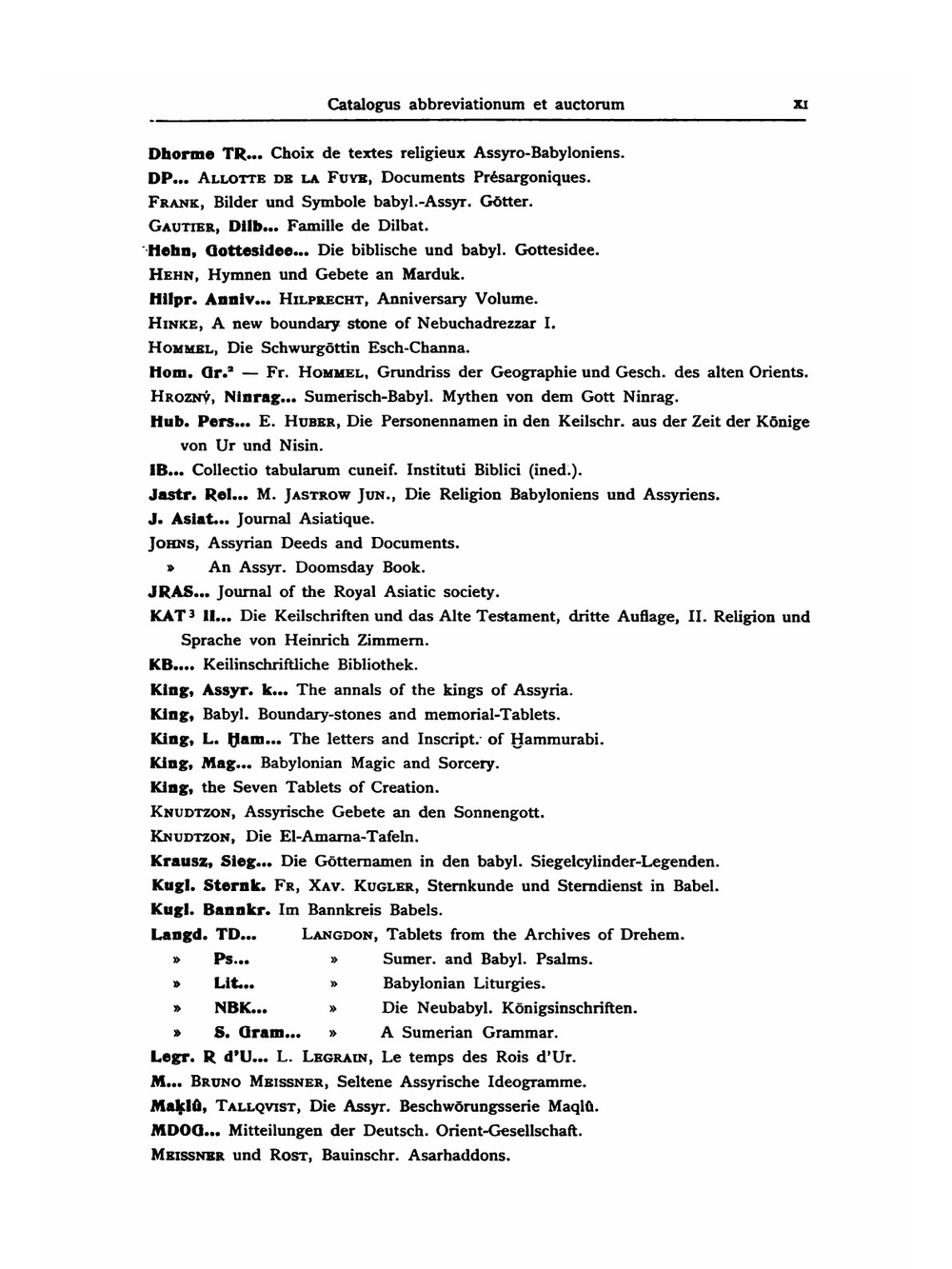 Pantheon babylonicum. Nomina deorum e textibus cuneiformibus excerpta et ordine alphabetico distributa | Antonius Deimel; Scripta Pontificii Instituti Biblici