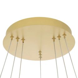 Citilux Дуэт CL719652 LED Люстра подвесная с пультом Золото