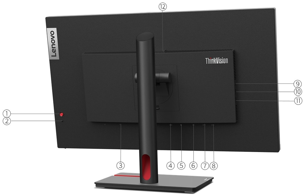 Монитор Lenovo ThinkVision T27i-30 63A4MAT1EU черный