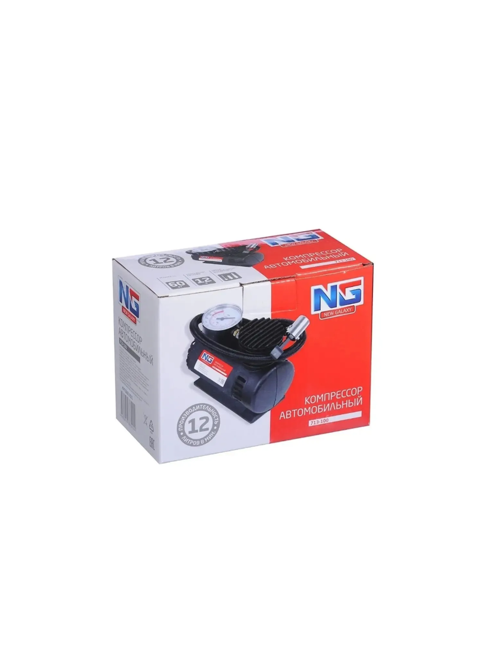Компрессор автомобильный 60Вт