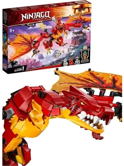 Конструктор Ниндзя Атака огненного дракона 563 детали 07080