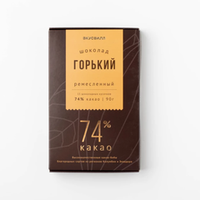 Craft bitter chocolate 74%, 90 gr