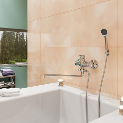 Смеситель для ванны и раковины 40k MIXLINE ML05-02