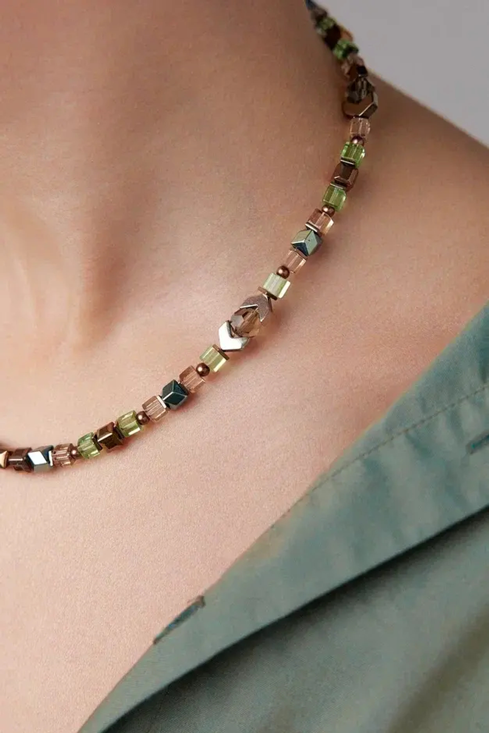 Mosaic G Tree Колье арт.1392