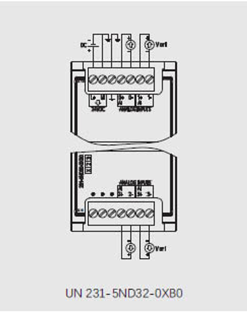 UN 231-5ND32-0XB0 Модуль аналоговых входов SM1231 4AI 16BITS