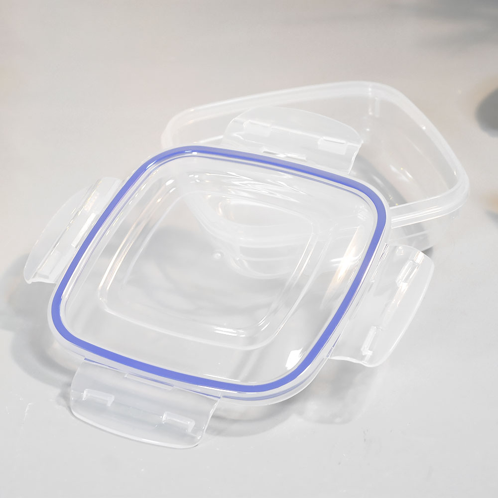 Набор контейнеров 3шт (0,6л, 1,025л, 1,7л) герметичных квадратных