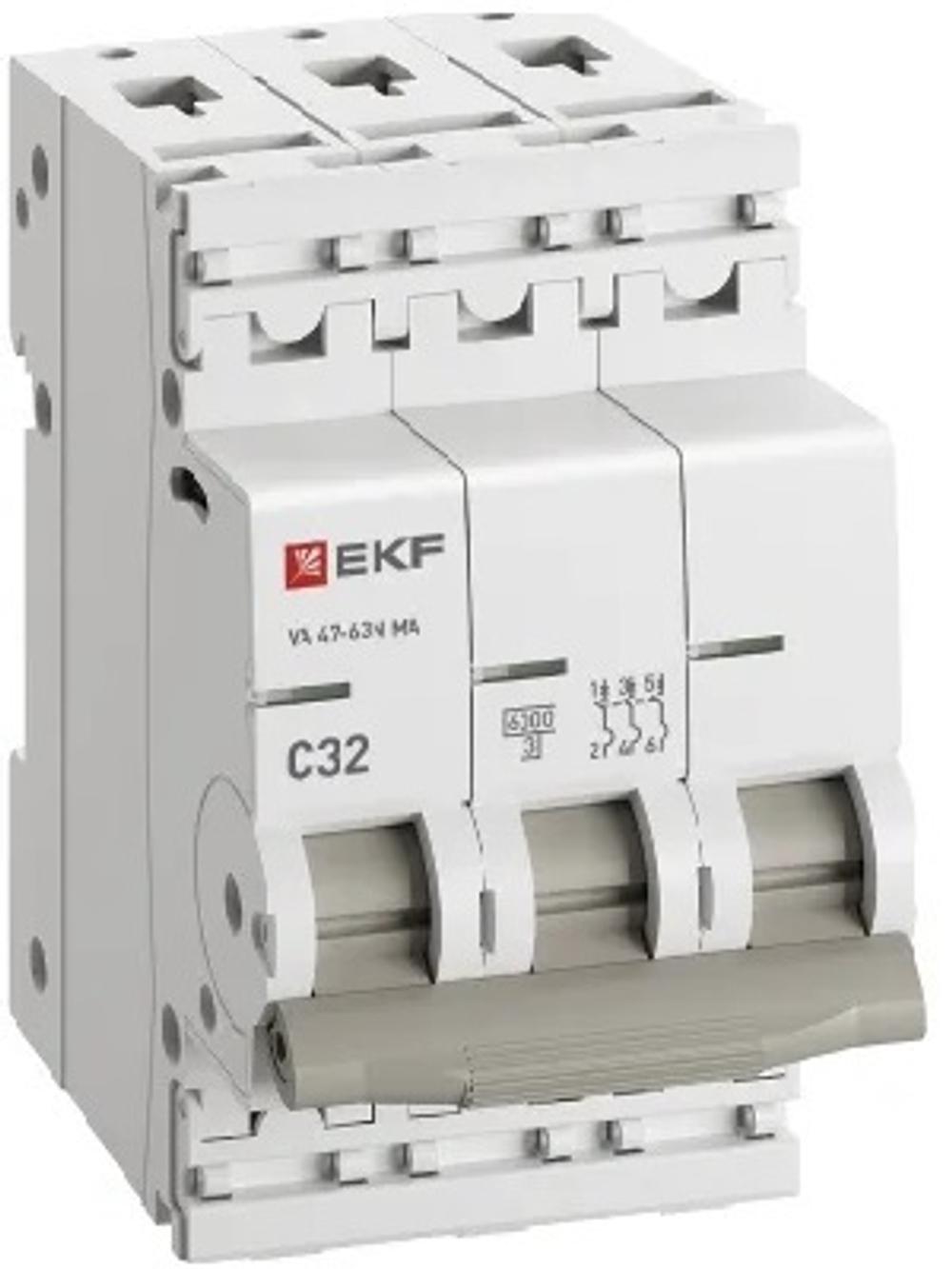 Автоматический выключатель  EKF M63MA6332C