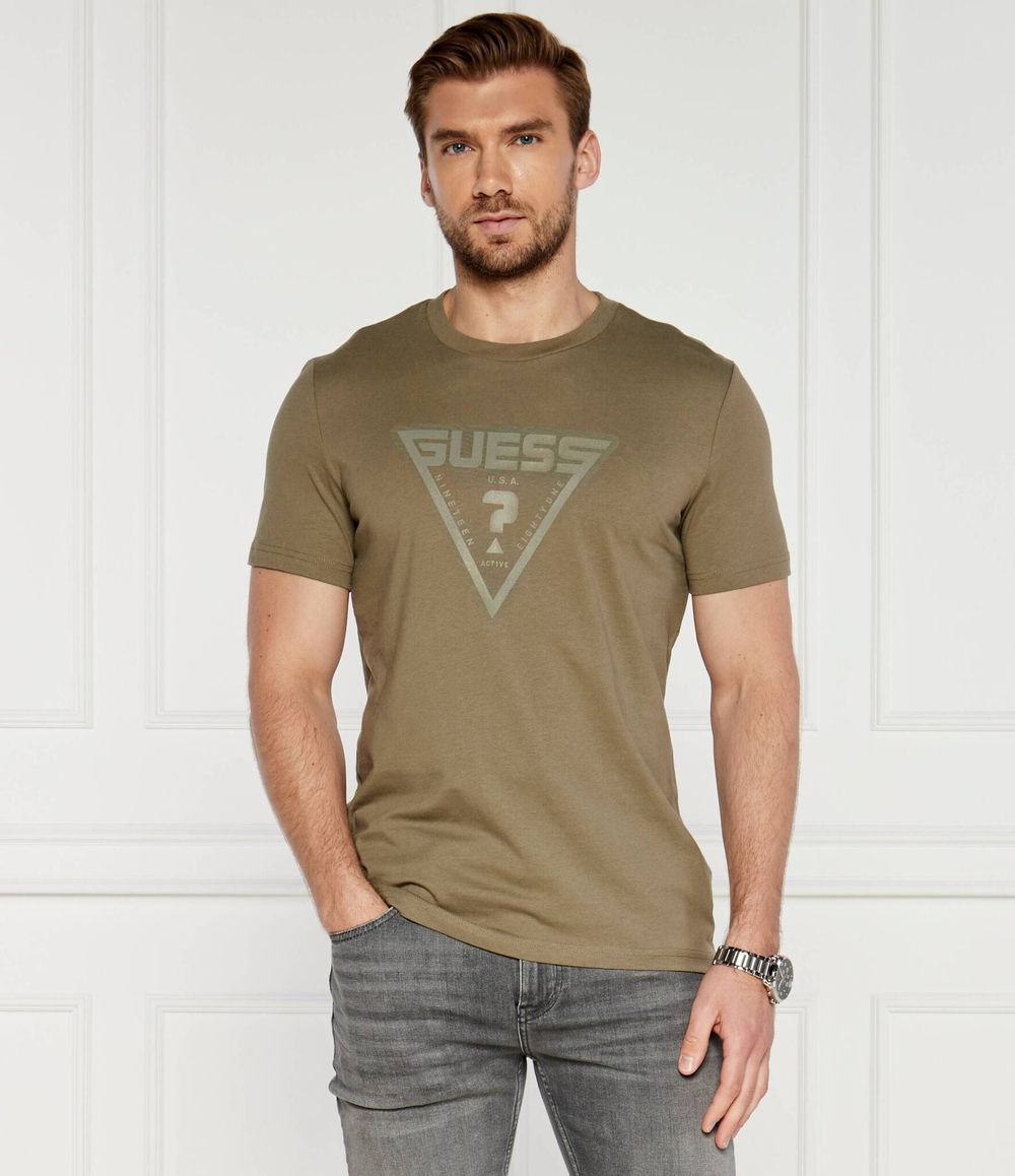 Футболка FURIO GUESS ACTIVE - хаки(Z4YI12 I3Z14)