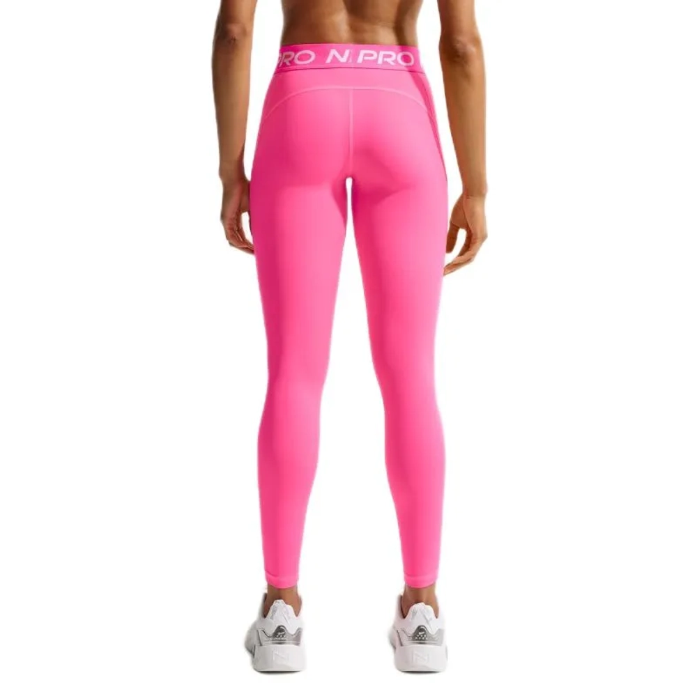 Леггинсы Nike Pro 365 Tight - hyper pink/white