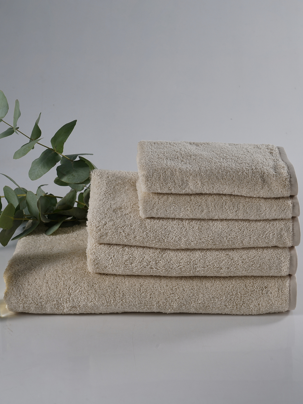 Набор полотенец 3шт Claire Batiste Atelier Ile бежевый