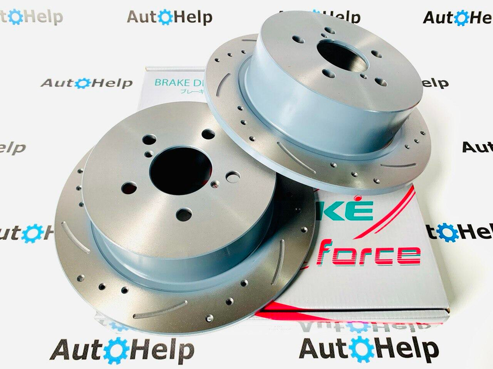 Диск тормозной перфорированный G-Brake GFR-01751R задний правый 274mm