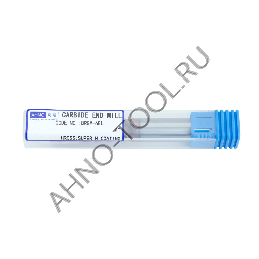 Фреза твердосплавная  16мм (L=150, l=65, хв=16) Z6 45° по стали, нерж., чугуну BRGM-6EL-D16.0 HRC55