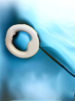 Поводок-рулетка с LED-фонариком для животных