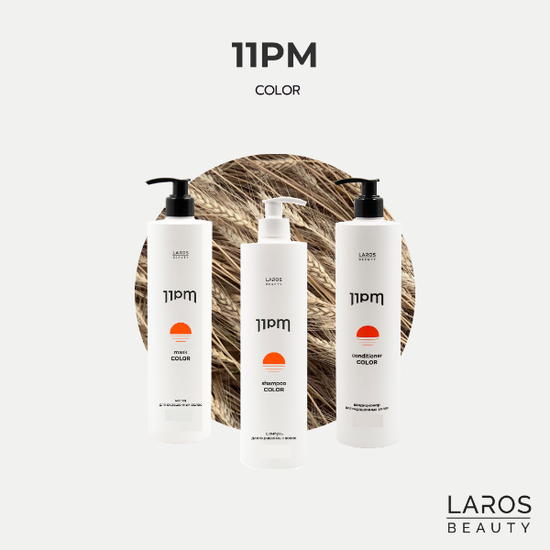 LAROS BEAUTY Шампунь для окрашенных волос 11PM Color Shampoo, 300 мл