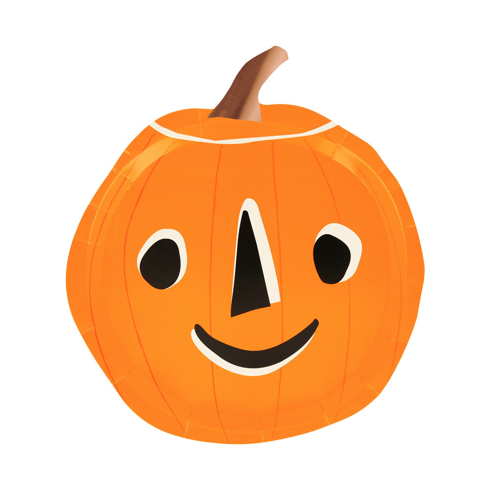 Тарелки фигурные “Happy Halloween” 8 шт. (2024)