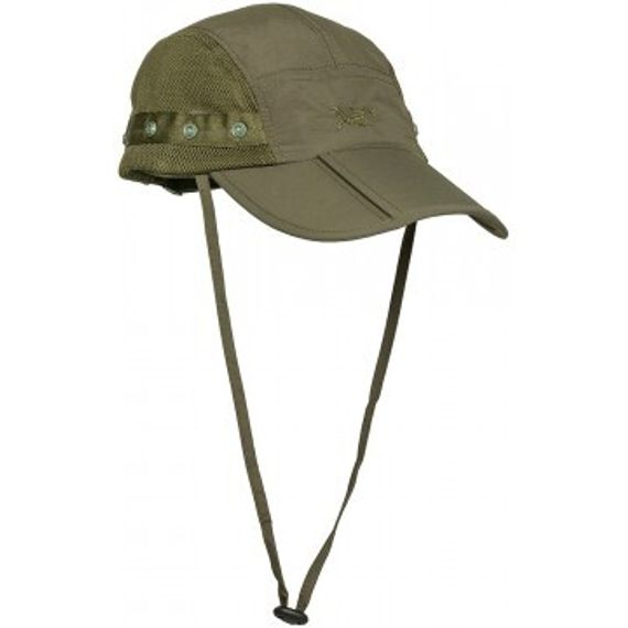Бейсболка Helios с защитой шеи и лица (олива)