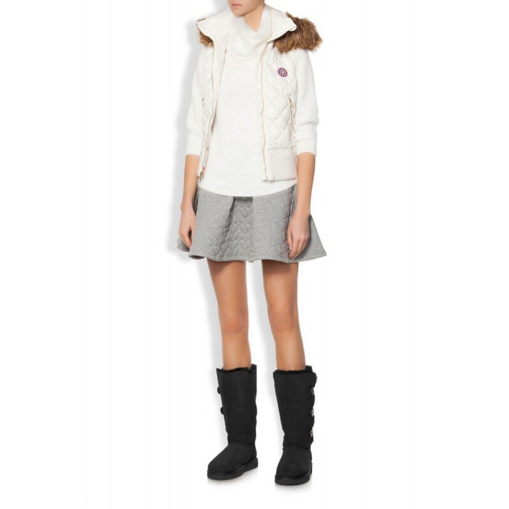 Угги Bailey Button Triplet Black