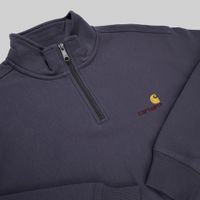  Толстовка мужская Carhartt WIP American Script Half Zip артикул:I027014_zeus - купить в магазине Дайс