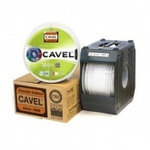 Кабель витая пара неэкранированный U/UTP 4х2хAWG24 cat 5e PVC [300м] LAN 540 GI Cavel (провод для интернета) LAN 540 GI