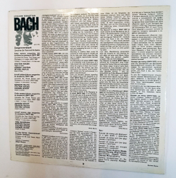Винтажная виниловая пластинка LP Bach И.С. Бах Дирижер Albert Simon Piano Concertos Концерты для фортепиано (Вегрия 1977)