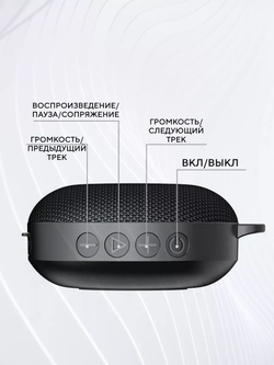 Bluetooth колонка с креплением для руля (с дисплеем)
