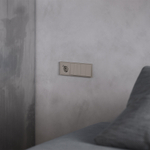 Клавиши для выключателя/переключателя двухклавишного, S70 (капучино)