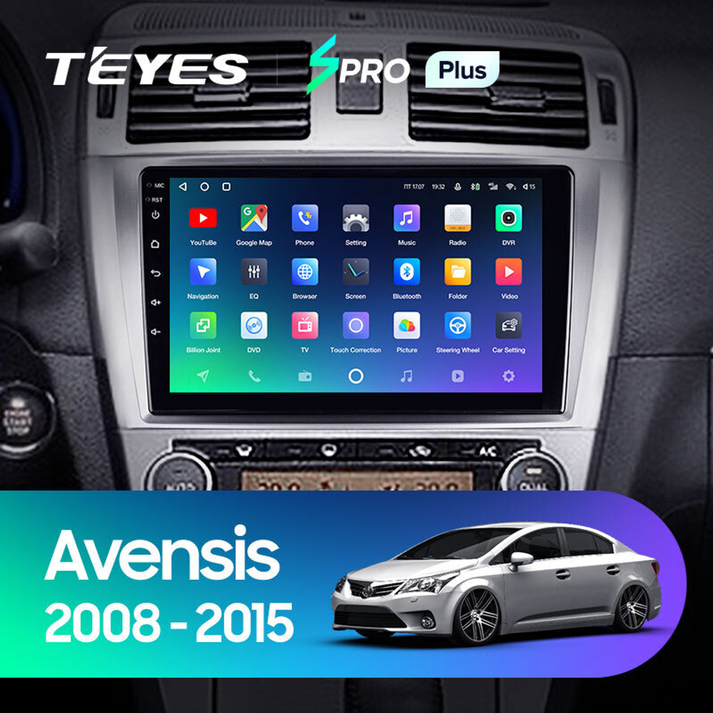 Teyes SPRO Plus 9" для Toyota Avensis 2008-2015