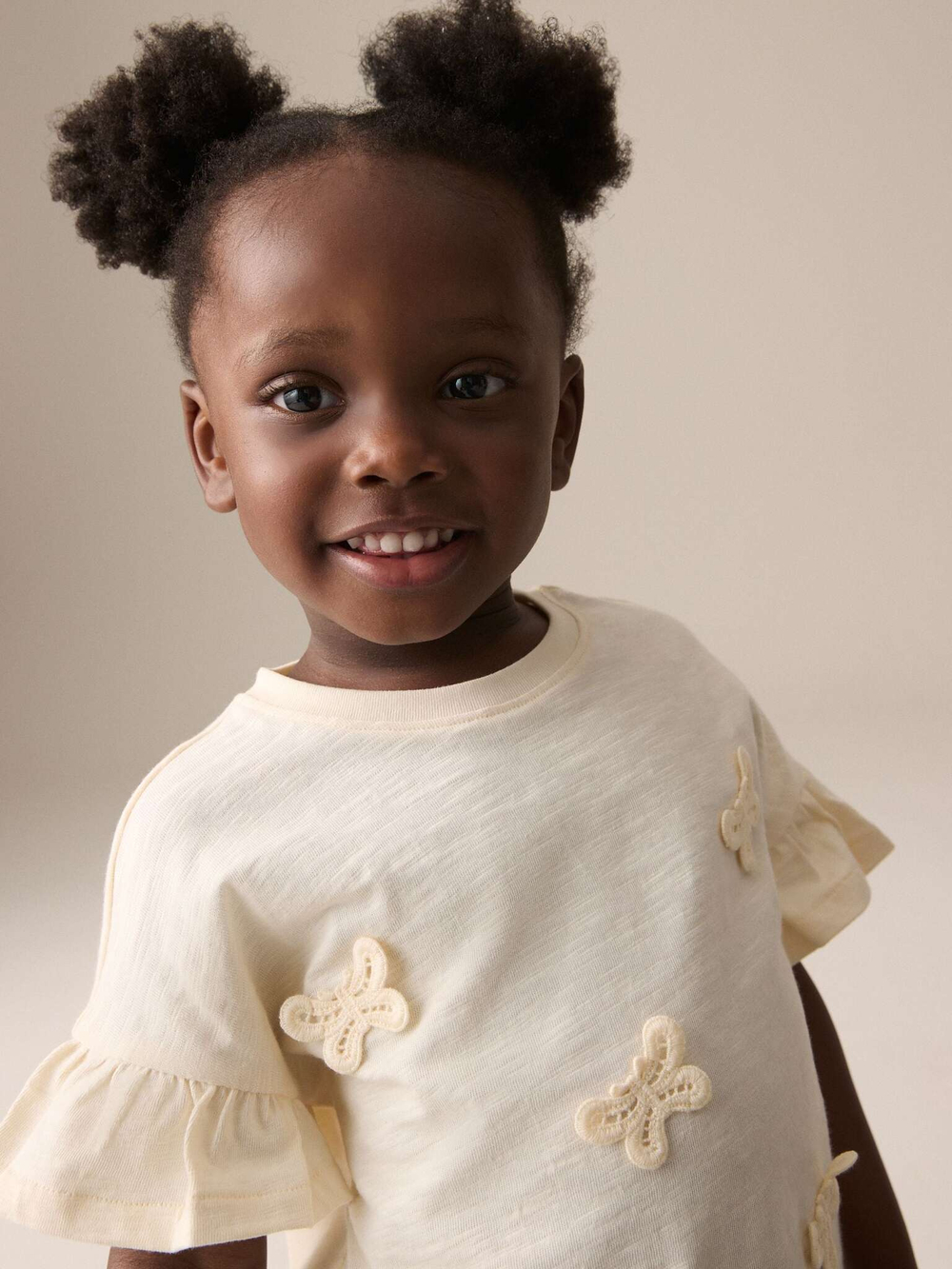 Футболка для девочки Next E51-315, Кремовый