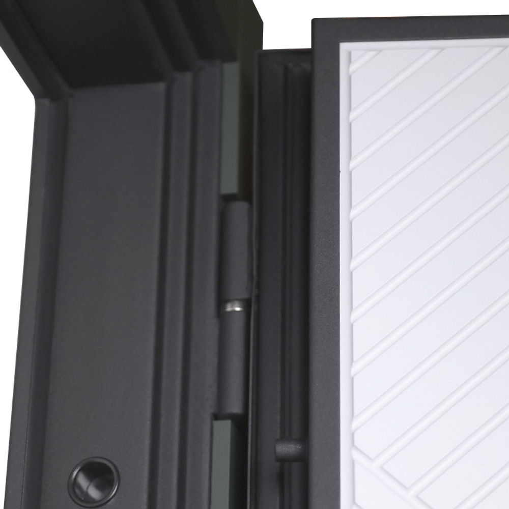 Стальная дверь «Малахит». Заказная модель.