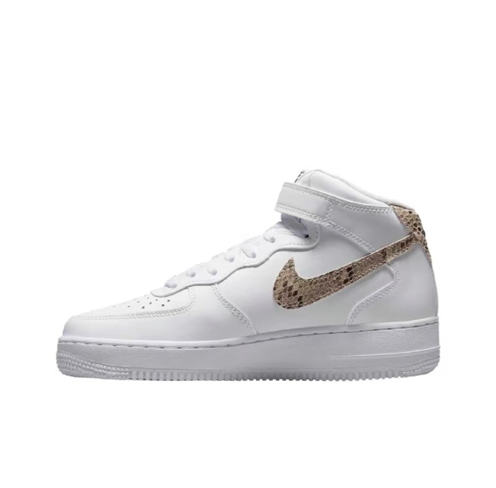 Кроссовки Nike Air Force 1 Mid Snakeskin Swoosh