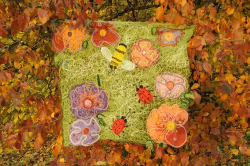 Детский плед - коврик «Летняя полянка»